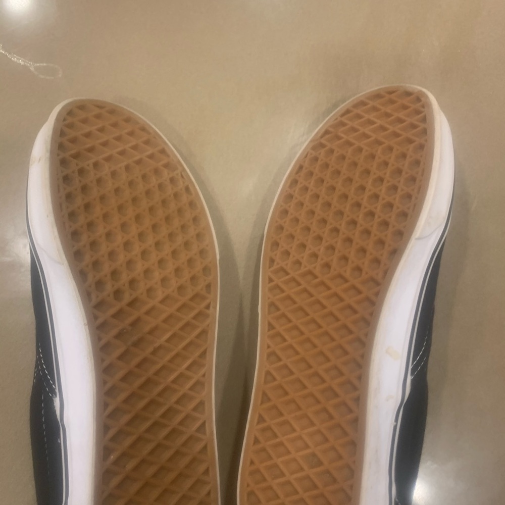 black slip on vans